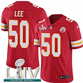 Youth Nike Chiefs 50 Darron Lee Red 2020 Super Bowl LIV Vapor Untouchable Limited Jersey,baseball caps,new era cap wholesale,wholesale hats